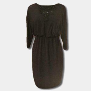 Beautiful Black Cold Shoulder Dress
